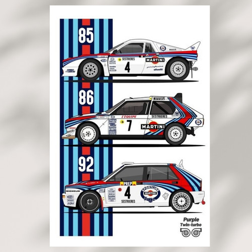 Lancia delta martini racing - delta,