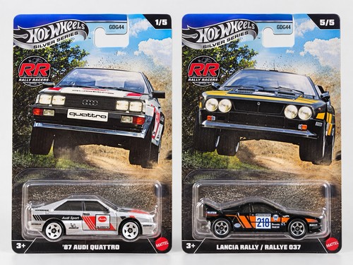 Hot wheels silver series rally - silver,