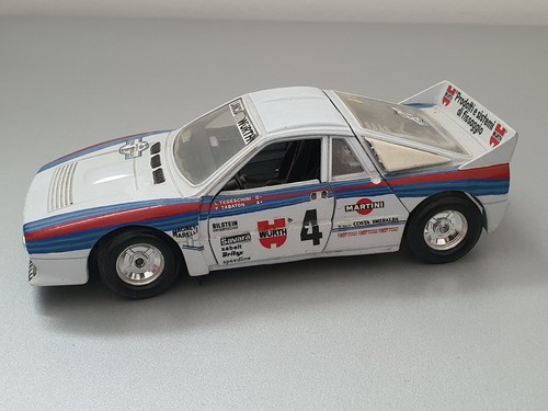 Burago 0195 lancia rally 037 - lancia,