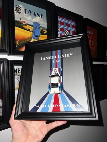 Auto rahmen lancia rally - auto,