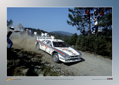 Walter röhrl lancia - walter, rally
