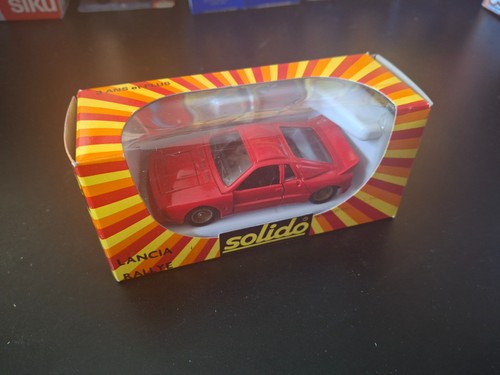 Solido lancia rallye rot - 1/43,